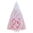 2025 New Artificial Christmas Tree with Folding Metal Stand and 456 Branch Tips