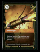 Sabotage #156/298 Foil Rare - Riftbound Origins