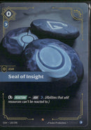 Seal of Insight #120/298 - Riftbound Origins