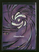 Chaos Rune #R05a Foil Showcase - Riftbound Vendetta