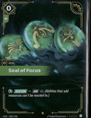 Seal of Focus #81/298 - Riftbound Origins
