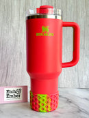 HIBISCUS REMIX WAFFLE Tumbler Boot -fits 20-40oz New!