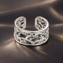 S925 Sterling Silver Pavé Setting CZ Ring