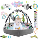 GBruno 4 In 1 Baby Gym Play Mat