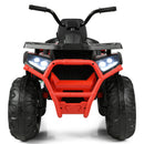 12 V Kids Electric 4-Wheeler ATV Quad with MP3 and LED Lights-Red