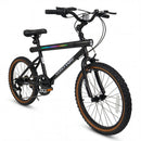 20 Inch LED-lit Cycling Bike with 2 Speakers and Ambient Lights for Men and Women