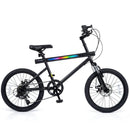 20 Inch Commuter Bicycle LED-lit with 6-Speed Shimano Twist Shifting and Stereo Speakers