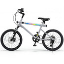 20 Inch Commuter Bicycle LED-lit with 6-Speed Shimano Twist Shifting and Stereo Speakers