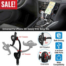 360¡ Rotation Car Phone Mount 3.1A Dual USB Cigarette Lighter Phone Holder Universal