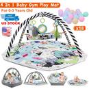 GBruno 4 In 1 Baby Gym Play Mat