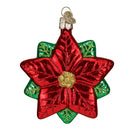 Poinsettia Star Ornament