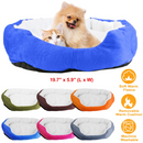 Pet Dog Bed Soft Warm Fleece Puppy Cat Bed Dog Cozy Nest Sofa Bed Cushion For S/M Dog