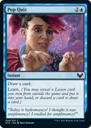 Pop Quiz | 49 | Strixhaven: School of Mages