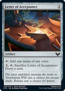 Letter of Acceptance | 256 | Strixhaven: School of Mages