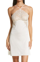 Wacoal Women’s Scene Stealer Chemise, Cream, Size Large