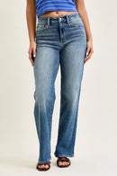 Judy Blue Mid Rise 90s Straight Jeans