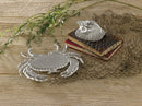 Polished Aluminum Conch Shell Tabletop Coffee Table Shelf Decor Park Design