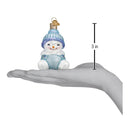 Snow Baby Boy Ornament