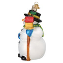 Snowman With Cardinal Ornament