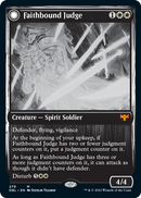 Faithbound Judge // Sinner's Judgment (DBL-279) - Innistrad: Double Feature: (Double Faced Transform)
