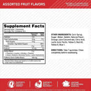 Energy gummies amino acids exercise and fitness gummies
