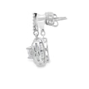Cubic Zirconia Earrings Sterling Silver