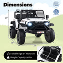 24V Ride On Car for Kids with Parent Remote Control and Music