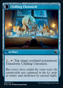Mysterious Tome // Chilling Chronicle (MID-063) - Innistrad: Midnight Hunt: (Double Faced Transform) Foil