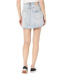 Free People We the Free Brea Cutoff Denim Mini Skirt