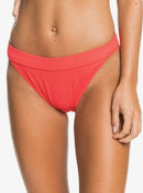 Roxy Poppy Red Mind of Freedom Bikini Swim Bottoms, Size XL