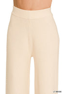 Zenana Viscose Sweater Pants