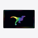 Rainbow Galaxy Raptor Playmat