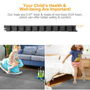 Puzzle Exercise Mat Foam Gym EVA Mat Interlocking Tiles Protective Flooring for Gym Equipment and Cushion for Workouts