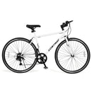 26 Inch Mountain Bike Adjustable with 6-Speed and All-terrain Rubber Wheels