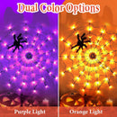 LED Spider Web Light β 3.28FT, 70LED, Remote Control, 8 Modes