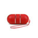 Ultra-Portable Rainbow LED Wireless Speaker - Red