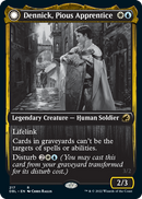 Dennick, Pious Apprentice // Dennick, Pious Apparition (DBL-217) - Innistrad: Double Feature: (Double Faced Transform) Foil