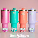 Pucker Peach Coquette WAFFLE Tumbler Boot