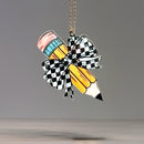 Pencil Me Pretty Charm - Tumbler Handle Charm