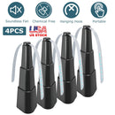 4Pcs Fly Repellent Fan Table Top Battery Powered Bug Deterrent Fan Hanging Food Fans for Party BBQ Picnic Camping