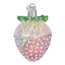 Shimmering Strawberry Ornament