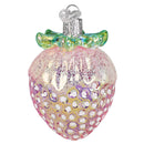 Shimmering Strawberry Ornament