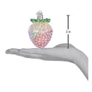 Shimmering Strawberry Ornament