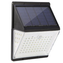Solar Lights 88 LEDs Wall Lamps Outdoor 120¡ Motion Sensor Sound Control Lightings 270¡Illumination IP65 Waterproof w/ 2.5m Extend Wire for Garage Gar