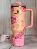 Twist N Turn PINK MACRAME Tumbler Boot
