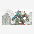 Flower Crystal Elemental Playmat