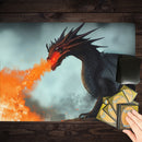 Crimson Dragon Playmat