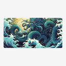 The Old One Among Waves Playmat