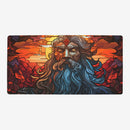 Zeus Stained Glass Playmat