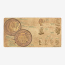 Canadian Coins Cheat Sheet Playmat